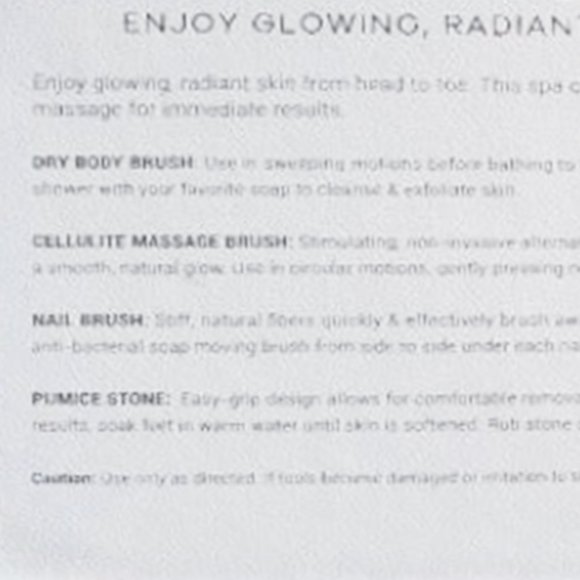 Lily Eden Bath & Body New Lily Eden 4 Piece Skincare Set Beauty Kit